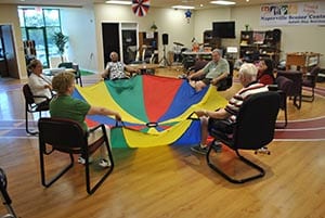 Relay for Life-Parachute Cardio Exercise300